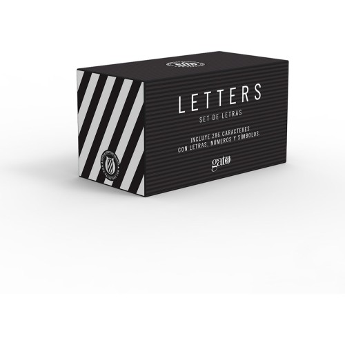 Set de letras para cartelera LETTERS 1