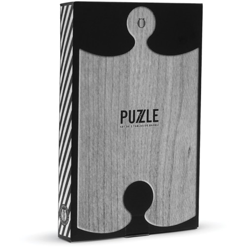 Set de tablas de bambú PUZZLE
