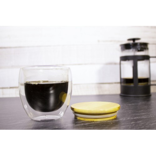 Taza doble vidrio ¨Colombia¨