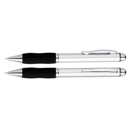 Bolígrafo Plástico Qasar Silver