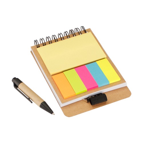 Memo Set Ecológico con Bolígrafo